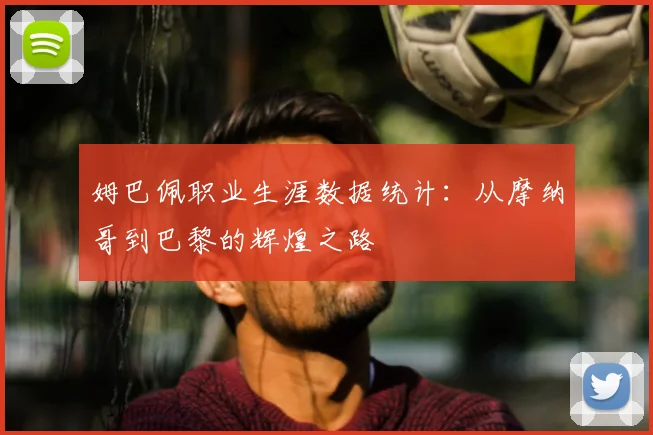 姆巴佩职业生涯数据统计:从摩纳哥到巴黎的辉煌之路